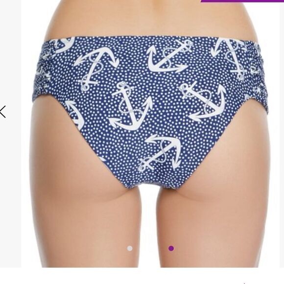 EXCELLENT CONDITION WOMENS SMALL / MEDIUM BETSEY JOHNSON AHOY BABES BIKINI SET - Picture 2 of 8